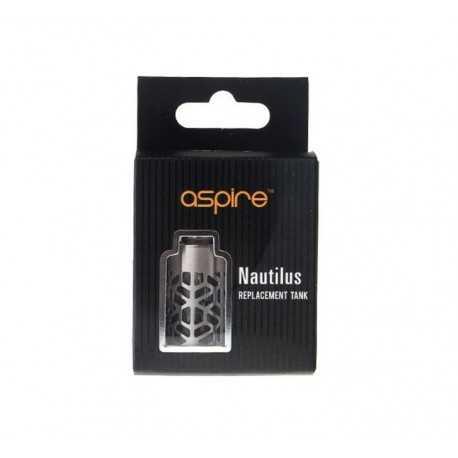 Aspire Nautilus Stainless Steel Tank with hollowed-out sleeve