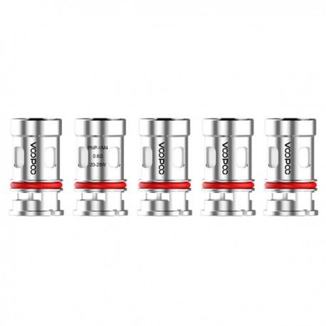 VooPoo grelna glava PnP-VM4 za Vinci X - 0.6ohm - 5 kosov
