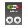 Spongebox Protective Ring MTL 16mm - 2pcs