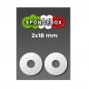 Spongebox Protective Ring MTL 18mm - 2pcs
