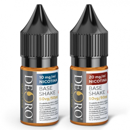 DeOro Base Nicobooster 50/50 - 10ml
