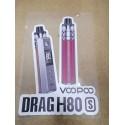 VooPoo DRAG H80S Sticker - 1pz