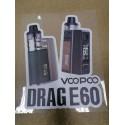 VooPoo DRAG E60 sticker