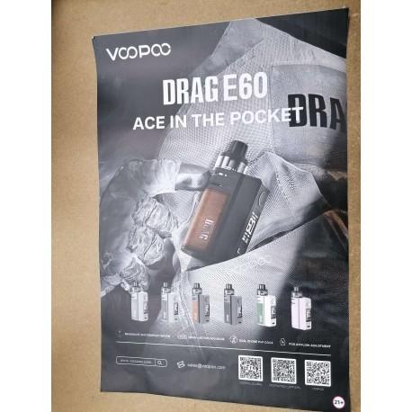 VooPoo DRAG E60 poster - 1pz