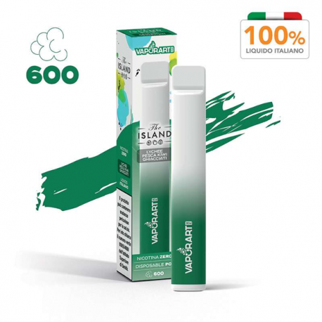 Vaporart The Island usa e getta - con nicotina