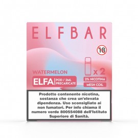 ElfBar ELFA Pod Prefilled - Watermelon - 20mg/ml - 2pz