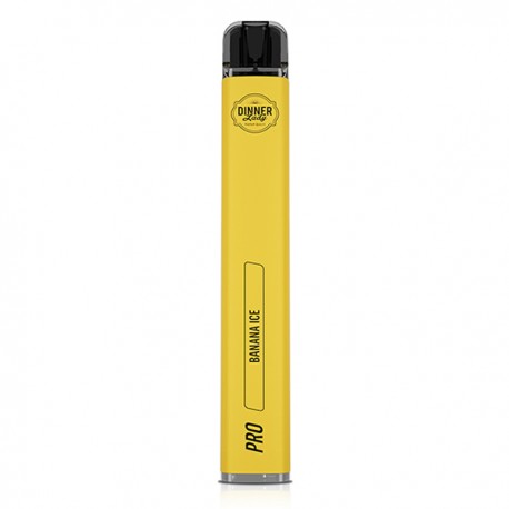 Dinner Lady DISPOSABLE Vape Pen Pro - Banana Ice 2ml - 20mg/ml