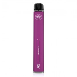 Dinner Lady DISPOSABLE Vape Pen Pro - Grape Star 2ml - 20mg/ml