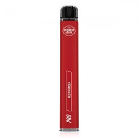 Dinner Lady DISPOSABLE Vape Pen Pro - Red Thunder 2ml - 20mg/ml