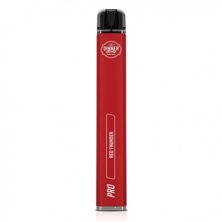 Dinner Lady DISPOSABLE Vape Pen Pro - Red Thunder 2ml - 20mg/ml