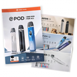 GeekVape Q Pod Poster - 1pc