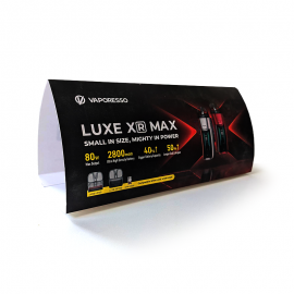Vaporesso Luxe XR Max Cartello da Banco - 1pz