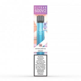 Elf bar 600 V2 DISPOSABLE - Cotton Candy Ice