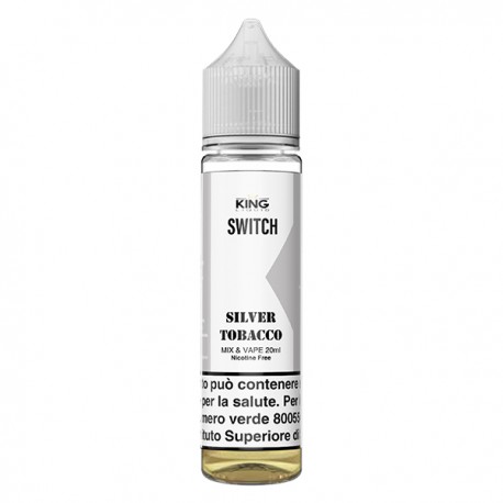 King Liquid SWITCH Silver Tobacco - Vape Shot 20ml