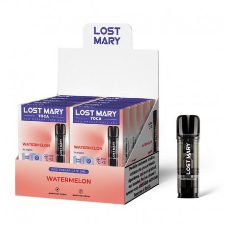 Lost Mary Toca Pod Prefilled - Watermelon - 20mg/ml - 2pz