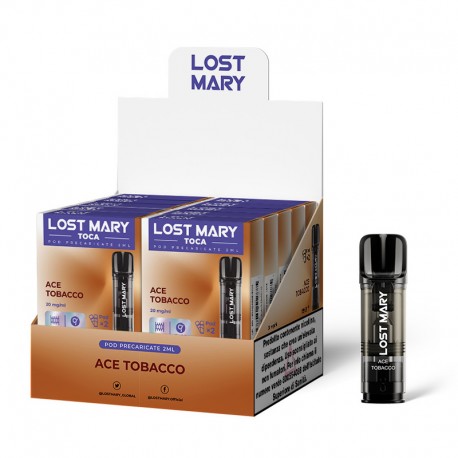 Lost Mary Toca Pod Prefilled - Ace Tobacco - 20mg/ml - 2pz