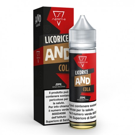 Suprem-e Licorice AND Cola - Mix and Vape - 20ml