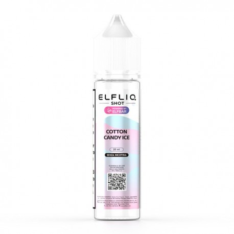 ELFLIQ Shot Cotton Candy Ice - Mix and Vape - 20ml