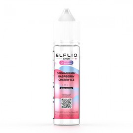 ELFLIQ Shot Strawberry Raspberry Cherry Ice - Mix and Vape - 20ml