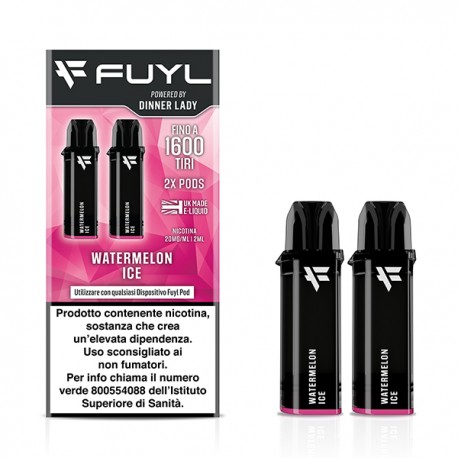 Dinner Lady Fuyl Pod Precaricata - Watermelon Ice - 20mg/ml - 2pz