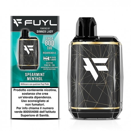 Dinner Lady Fuyl Pod Kit with Spearmint Menthol Prefilled - 20mg/ml