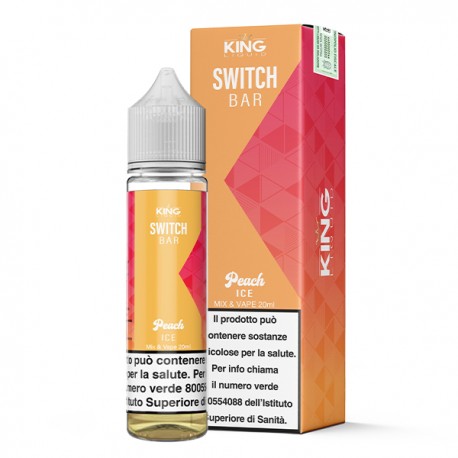 King Liquid SWITCH BAR Peach Ice - Mix and Vape - 20ml