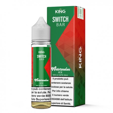King Liquid SWITCH BAR Watermelon Ice - Mix and Vape - 20ml