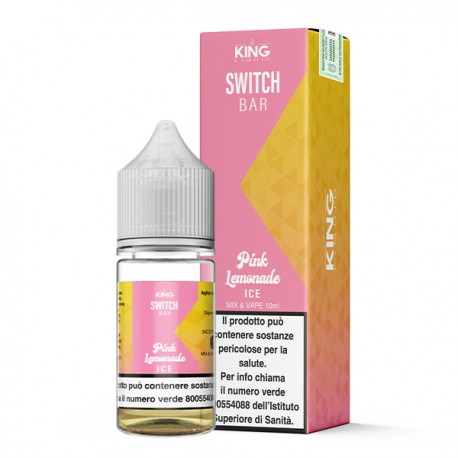 King Liquid SWITCH BAR Pink Lemonade Ice - Mix and Vape 10+10