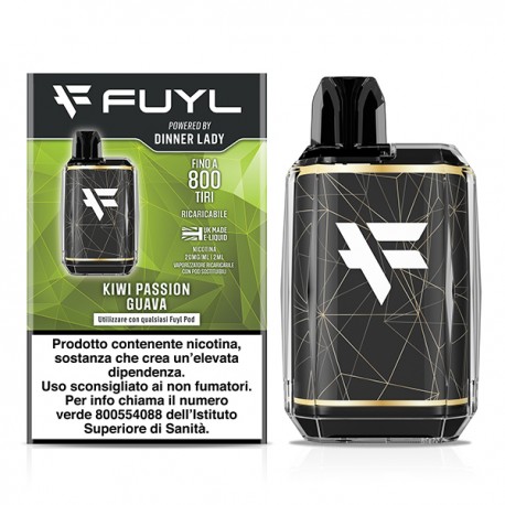 Dinner Lady Fuyl Pod Kit with Kiwi Passion Guava Prefilled - 20mg/ml