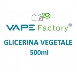 VapeFactory glicerina vegetale - 500ml
