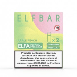 ElfBar ELFA Pod Prefilled - Apple Peach - 20mg/ml - 2pcs