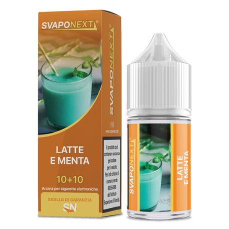 SvapoNext Mr. Cake Latte & menta - Mini Shot 10+10