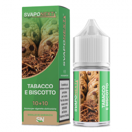 SvapoNext Mr. Tobacco Tabacco e biscotto - Mini Shot 10+10