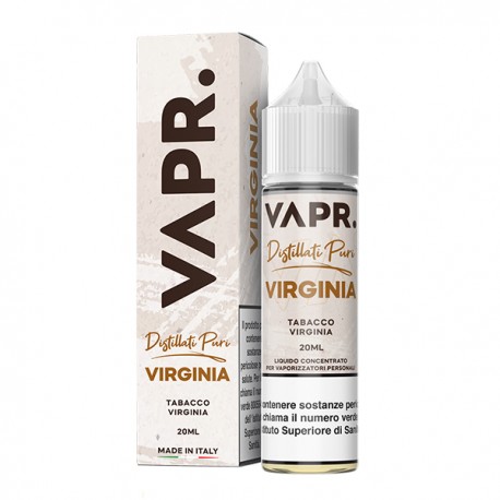 VAPR. Tabacco Virginia - Pure Distillate - Vape Shot 20ml