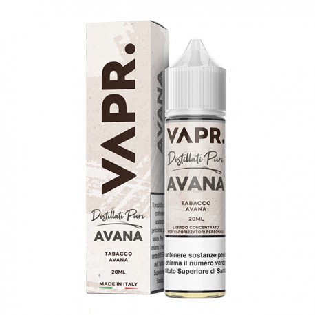 VAPR. Tabacco Avana - Čisti distilati - Vape Shot 20ml