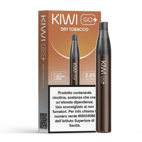 Kiwi Go Plus Starter Kit - Dry Tobacco - 2ml