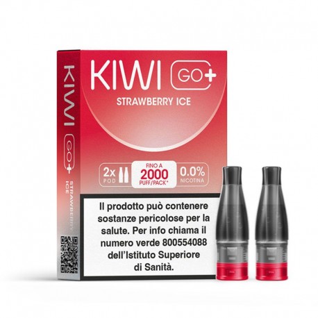 Kiwi Go Plus Pod Prefilled - Strawberry Ice - 2ml - 2pcs