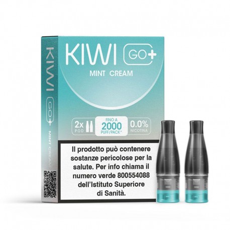 Kiwi Go Plus Pod Precaricate - Mint Cream - 2ml - 2pz