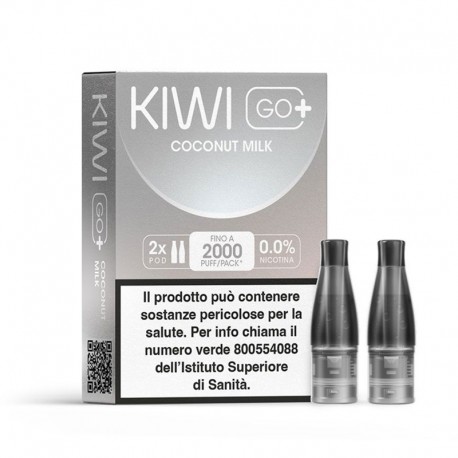 Kiwi Go Plus Pod Precaricate - Coconut Milk - 2ml - 2pz