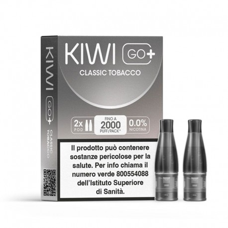 Kiwi Go Plus Pod Prefilled - Classic Tobacco - 2ml - 2pcs