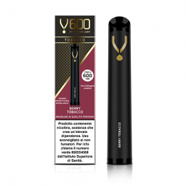 Dinner Lady DISPOSABLE V600 Berry Tobacco 2ml - 20mg/ml