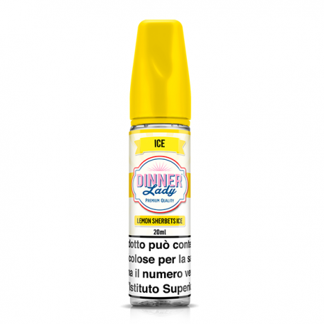 Dinner Lady Lemon Sherbets Ice - Vape Shot 20ml