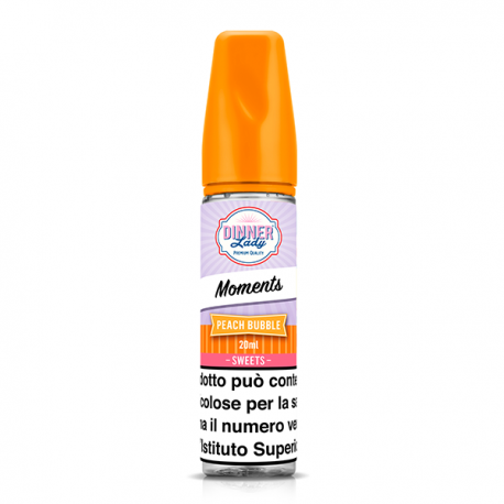 Dinner Lady Peach Bubble - Vape Shot 20ml