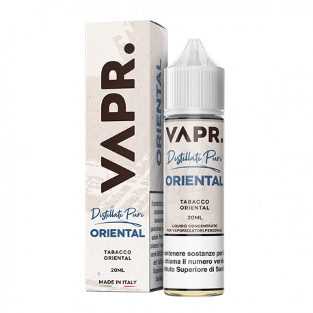 VAPR. Tabacco Oriental - Čisti distilati - Vape Shot 20ml
