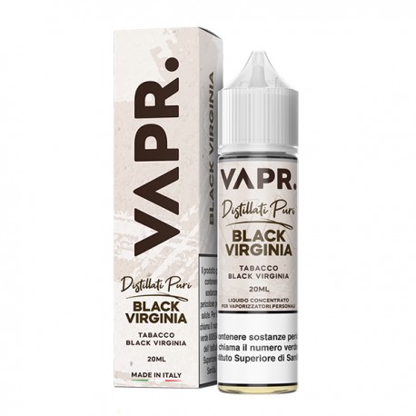 Vapr. Black Virginia - Vape Shot 20ml