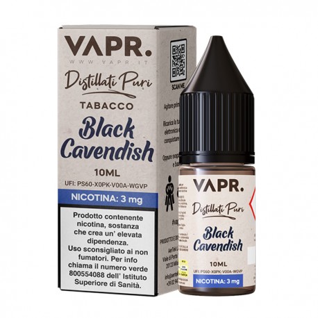 VAPR. Black Cavendish - 10ml