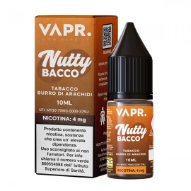 VAPR. Nutty Bacco - 10ml