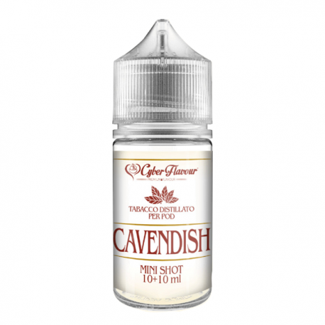 Cyber Flavour Tabacco organico for pod Cavendish - Mini Shot 10+10