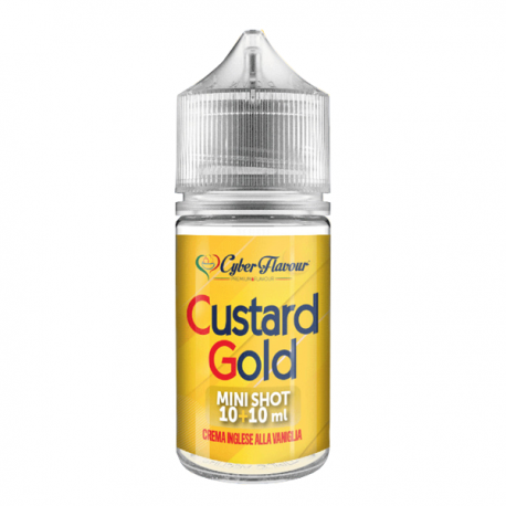 Cyber Flavour Custard Gold - Mini shot 10+10