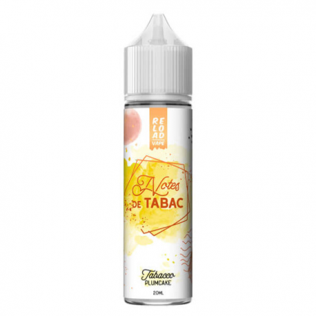 Reload Vape Notes De Tabac Tabacco Plumcake - Vape Shot - 20 ml